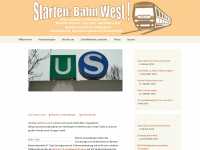 starten-bahn-west.de Webseite Vorschau