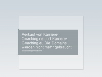 karriere-coaching.de Webseite Vorschau
