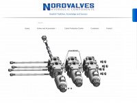 nordvalves.com Webseite Vorschau