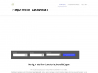 hofgut-wollin.de Webseite Vorschau