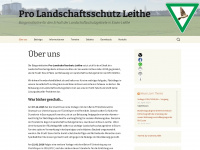 pro-landschaftsschutz-leithe.de Webseite Vorschau