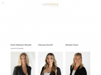 consima.ch Webseite Vorschau