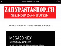 zahnpastashop.ch Webseite Vorschau
