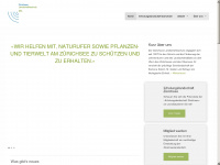 zuerichsee-landschaftsschutz.ch Webseite Vorschau