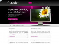 create.sk Webseite Vorschau
