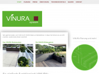 vinura.de Webseite Vorschau