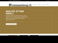melowerbung.ch Webseite Vorschau