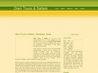de.dianisafaris-kenya.com Webseite Vorschau