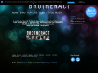 brotheract.at Webseite Vorschau