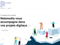 netemedia.fr Webseite Vorschau