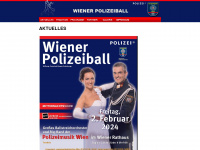 wienerpolizeiball.at Webseite Vorschau