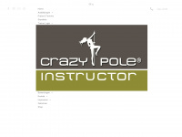 crazypole-instructor.com Webseite Vorschau