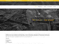steffen-schoenfeld-bau.de Webseite Vorschau