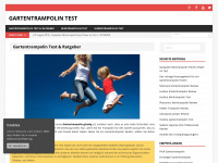 gartentrampolin-test.com Webseite Vorschau