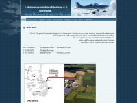 luftsportverein-nordfriesland.de Webseite Vorschau