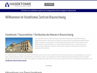 vasektomie-braunschweig.de Webseite Vorschau