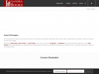lysandrabooks.de Webseite Vorschau