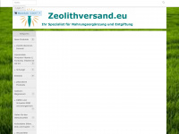 zeolithversand.eu Webseite Vorschau