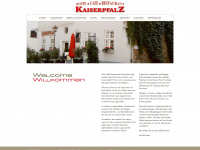 kaiserpfalz.com Webseite Vorschau