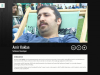amirkoklan.com Webseite Vorschau