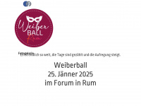 weiberball.at Webseite Vorschau