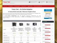 tresor-kaufen24.com Webseite Vorschau