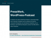 presswerk.net Webseite Vorschau