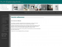 h-h-elektrotechnik.net Webseite Vorschau