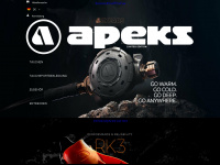 apeksdiving.com Webseite Vorschau