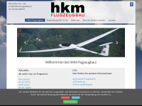 hkm-flugzeugbau.de Webseite Vorschau
