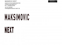 maksimovic-next.de Webseite Vorschau