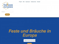 folklore-europaea.org Webseite Vorschau