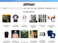 stripedmusic.com Webseite Vorschau