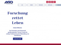 ago-austria.at Webseite Vorschau