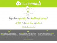 codeminds.at Webseite Vorschau