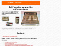 anita-calculators.info Webseite Vorschau