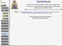 bastler-beutel.de Webseite Vorschau