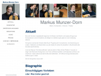 munzer-dorn.de Webseite Vorschau