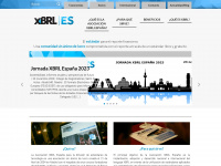 xbrl.es Webseite Vorschau