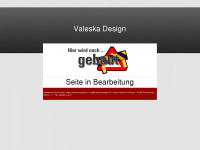 valeska-design.de Webseite Vorschau
