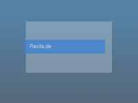 rezila.de Webseite Vorschau
