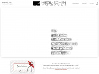 schuh-hiegl.de Webseite Vorschau