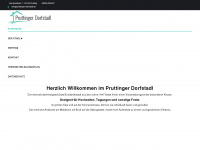 pruttinger-dorfstadl.de Webseite Vorschau