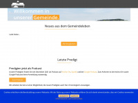kirche-grossrueckerswalde.de Webseite Vorschau