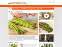 asparagus-4you.de Webseite Vorschau