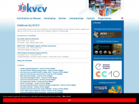 kvcv.be Webseite Vorschau