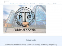 ptchem.lodz.pl Webseite Vorschau