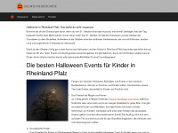 halloween-im-rheinland.de Webseite Vorschau