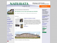 naturata-logistik.de Webseite Vorschau