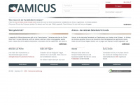 amicus.ch Webseite Vorschau